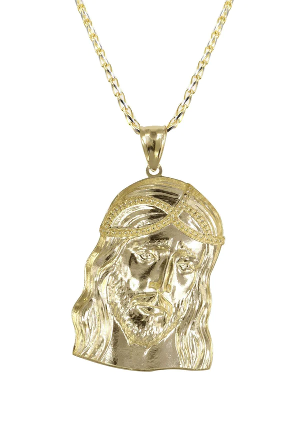 10K-Yellow-Gold-Fancy-Link-Jesus-Piece-Chain-3-2.webp