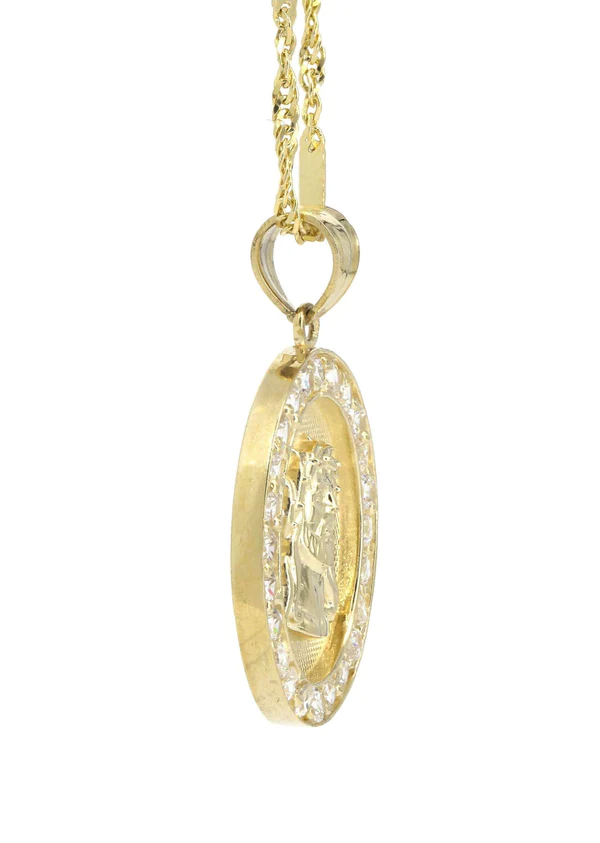 10K-Yellow-Gold-Fancy-Link-Jesus-Piece-Chain-4-1.webp