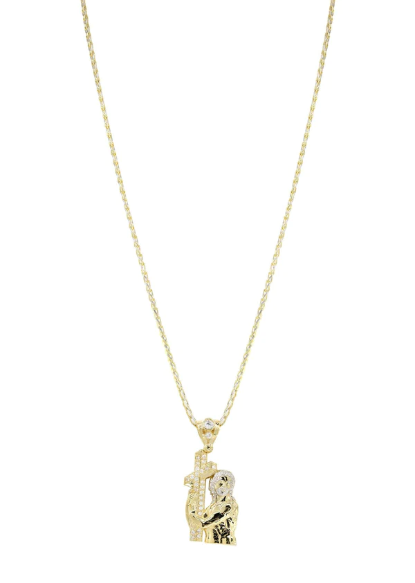 10K-Yellow-Gold-Fancy-Link-Jesus-Piece-Chain-5.webp