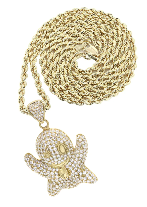 10K-Yellow-Gold-Ghost-Emoticon-Necklace-1.webp