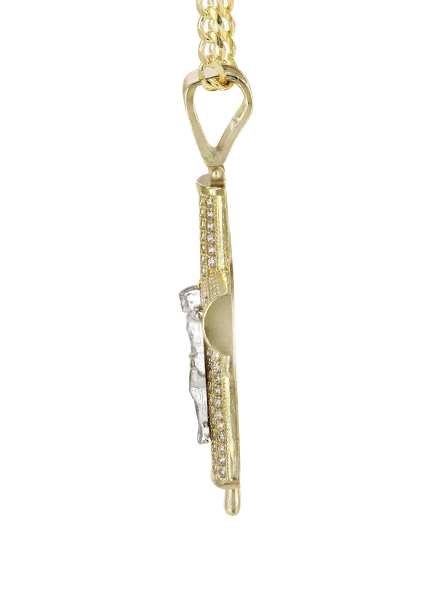 10K-Yellow-Gold-Melting-Cross-Crucifix-Necklace-4.webp