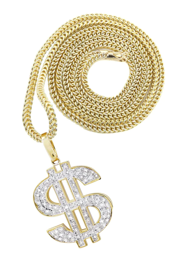 10K-Yellow-Gold-Money-Sign-Diamond-Necklace-1.webp
