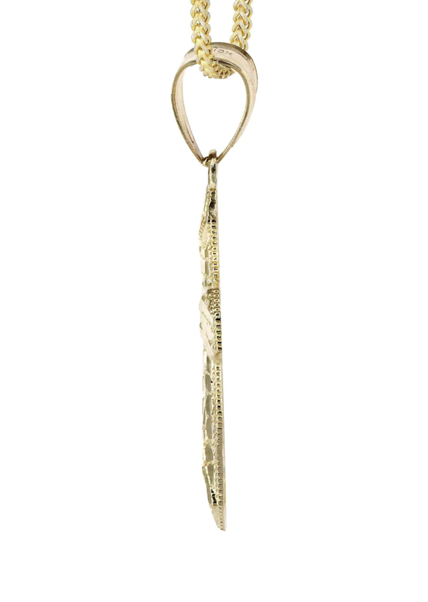 10K-Yellow-Gold-Nugget-Cross-Necklace-4.webp