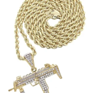 10K Yellow Gold Pharaoh Necklace | Appx. 15.6 Grams