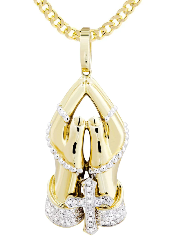 10K-Yellow-Gold-Praying-Hands-Diamond-Necklace-2.webp