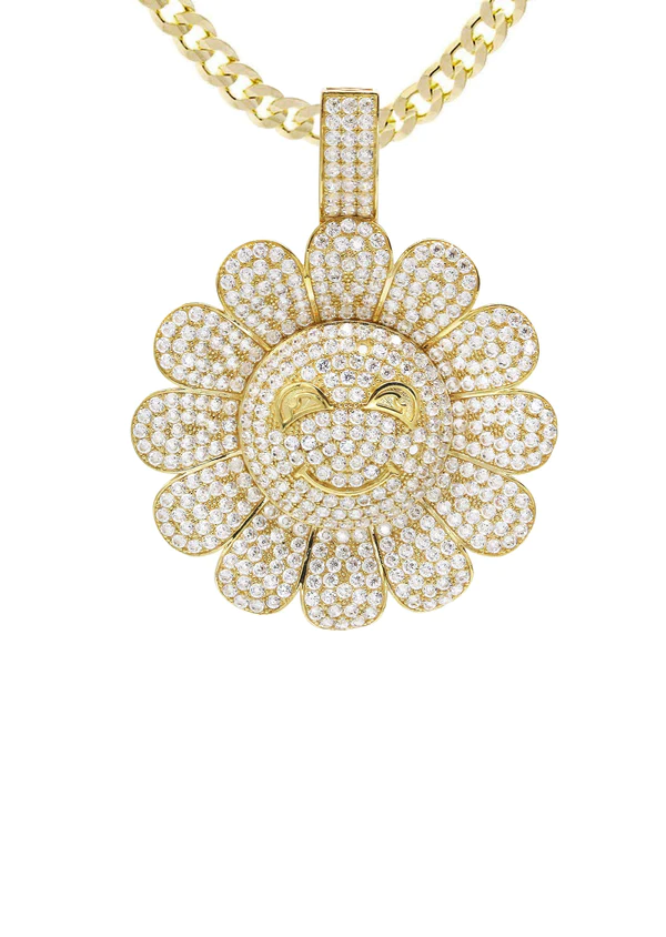 10K-Yellow-Gold-Sunflower-Spinner-Necklace-2.webp