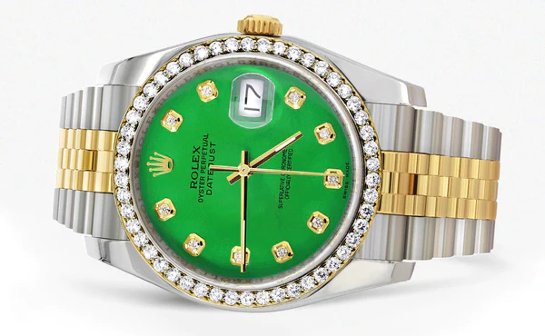 116233-Hidden-Clasp-Gold-Rolex-Datejust-Watch-36Mm-Green-Dial-Jubilee-Band-2.webp