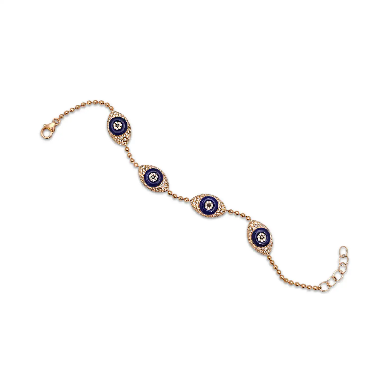 18-Karat-Rose-Gold-Diamond-and-Lapis-Lazuli-Evil-Eye-Bracelet-4.webp