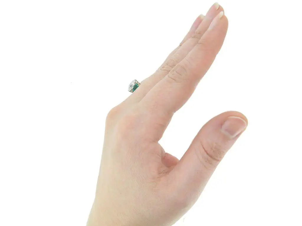 1920s-Drop-Shape-Natural-Unenhanced-Emerald-Old-Mine-Diamond-Ring-4.webp
