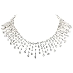 Cartier 60.00 Carat Diamond Platinum Necklace