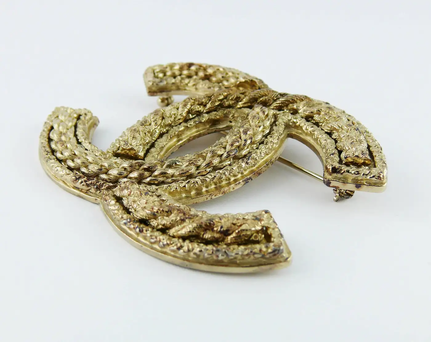 Chanel-Jumbo-Logo-Brooch-For-Sale-2.webp