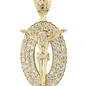 Crucifix 10K Gold Pendant | 5.8 Grams