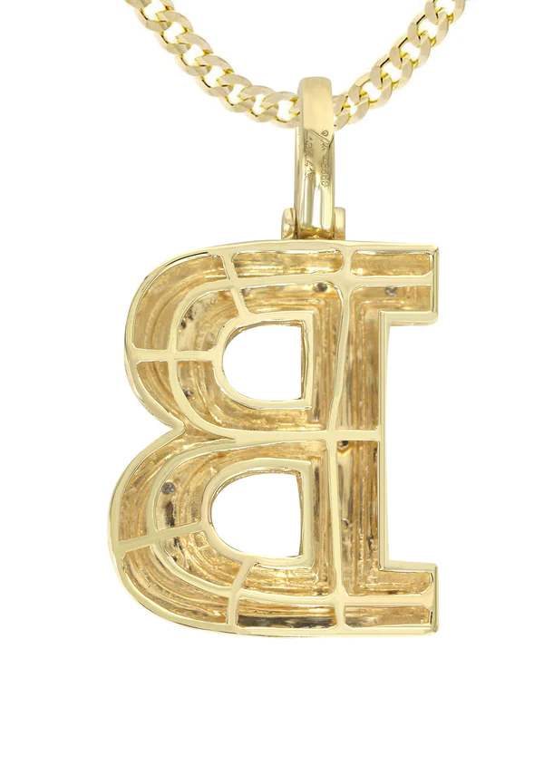 Diamond-10K-Yellow-Gold-Letter-B-Necklace-Appx.-14.6-3.webp