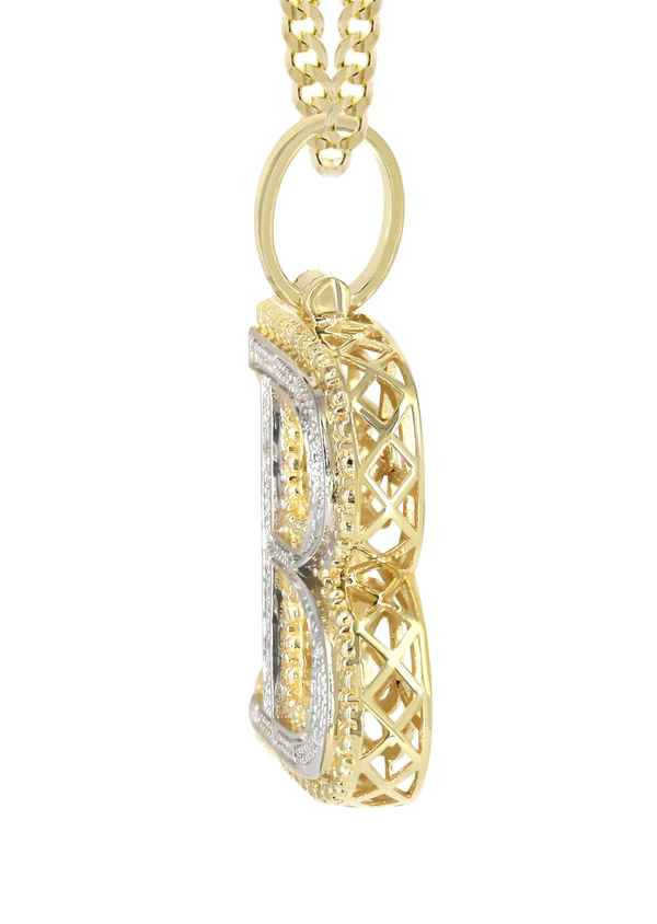 Diamond-10K-Yellow-Gold-Letter-B-Necklace-Appx.-14.6-4.webp