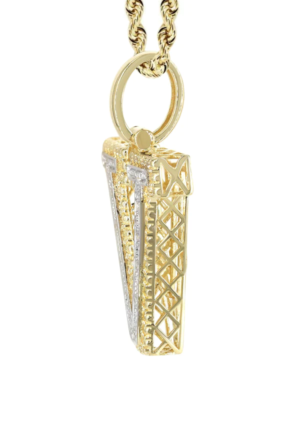 Diamond-10K-Yellow-Gold-Letter-V-Necklace-4.webp
