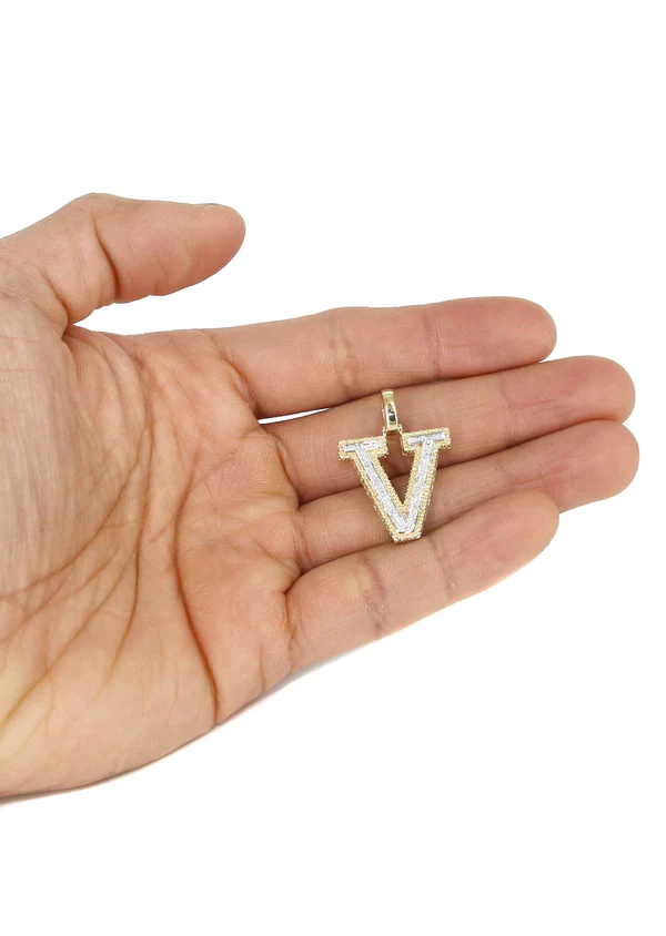 Diamond-10K-Yellow-Gold-Letter-V-Necklace-5.webp
