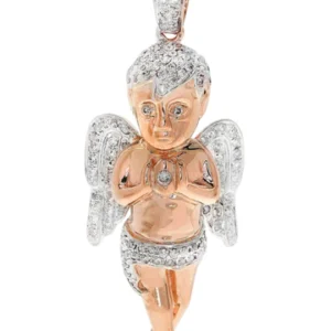 Diamond Angel Pendant | 10.28 Grams | 1.27 Carats