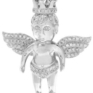 Diamond Angel Pendant | 21.97 Grams | 1.66 Carats