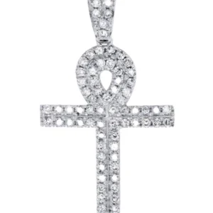 Diamond Ankh Pendant | 0.74 Carats | 2.14 Grams