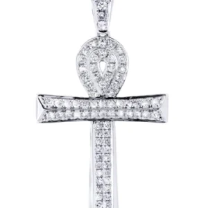 Diamond Ankh Pendant | 0.81 Carats | 3.33 Grams