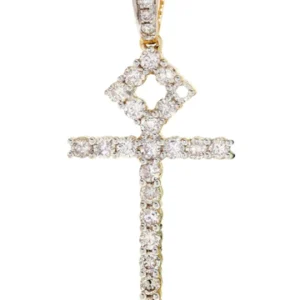 Diamond Ankh Pendant | 0.94 Carats | 2 Grams