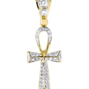 Diamond Ankh Pendant | 0.50 Carats | 2.84 Grams