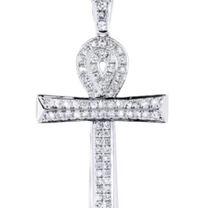 Diamond Ankh Pendant | 0.9 Carats | 3.44 Grams