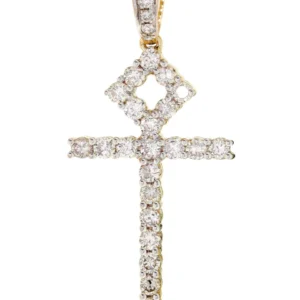 Diamond Ankh Pendant | 0.94 Carats | 2 Grams