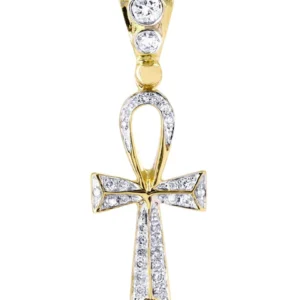 Diamond Ankh Pendant | 0.50 Carats | 2.84 Grams