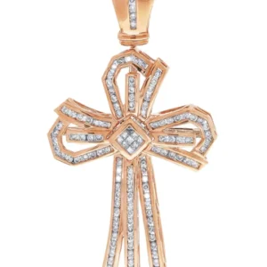 Diamond Cross Pendant| 2.32 Carats| 18.21 Grams