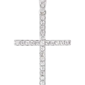 Diamond Cross Pendant | 1.10 Grams | 0.23 Carats