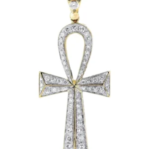 Diamond Cross Pendant |0.44 Carats | 3.71 Grams