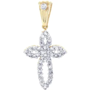 Diamond Cross Pendant | 0.54 Carats | 1.88 Grams