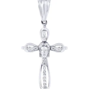 Diamond Cross Pendant | 0.13 Carats | 1.35 Grams