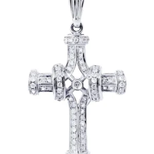 Diamond Cross Pendant | 0.44 Carats | 3.44 Grams
