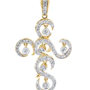 Diamond Cross Pendant | 0.51 Carats | 3.42 Grams