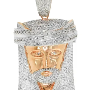 Diamond Jesus Piece | 42 Grams | 8.69 Carats