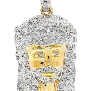Diamond Jesus Piece | 6.8 Grams | 1.54 Carats