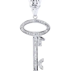 Diamond Key Pendant | 0.53 Carats | 5.37 Grams
