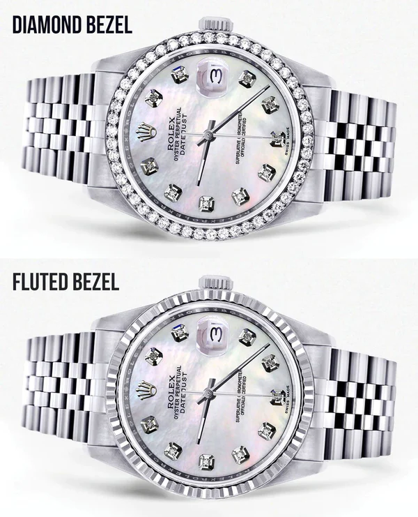 Diamond-Mens-Rolex-Datejust-Watch-16200-36Mm-White-Mother-Of-Pearl-Dial-Jubilee-Band-2.webp
