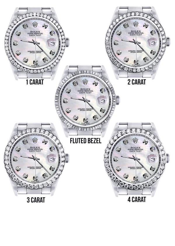 Diamond-Mens-Rolex-Datejust-Watch-16200-36Mm-White-Mother-Of-Pearl-Dial-Oyster-Band-3.webp