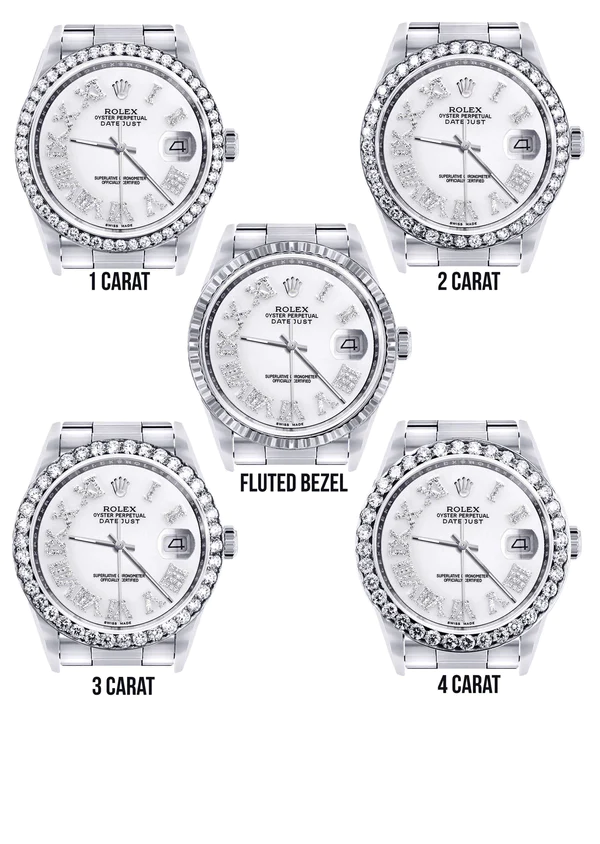 Diamond-Mens-Rolex-Datejust-Watch-16200-36Mm-White-Roman-Numeral-Dial-Oyster-Band-3.webp