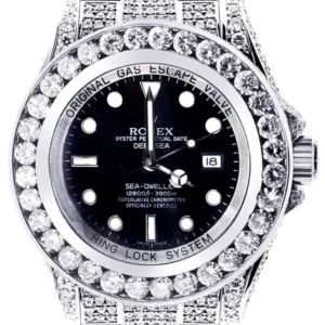 Diamond Rolex Deepsea Sea-Dweller | Stainless Steel