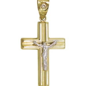 Buy 10K Gold Cross Pendant Online | Customizable Size