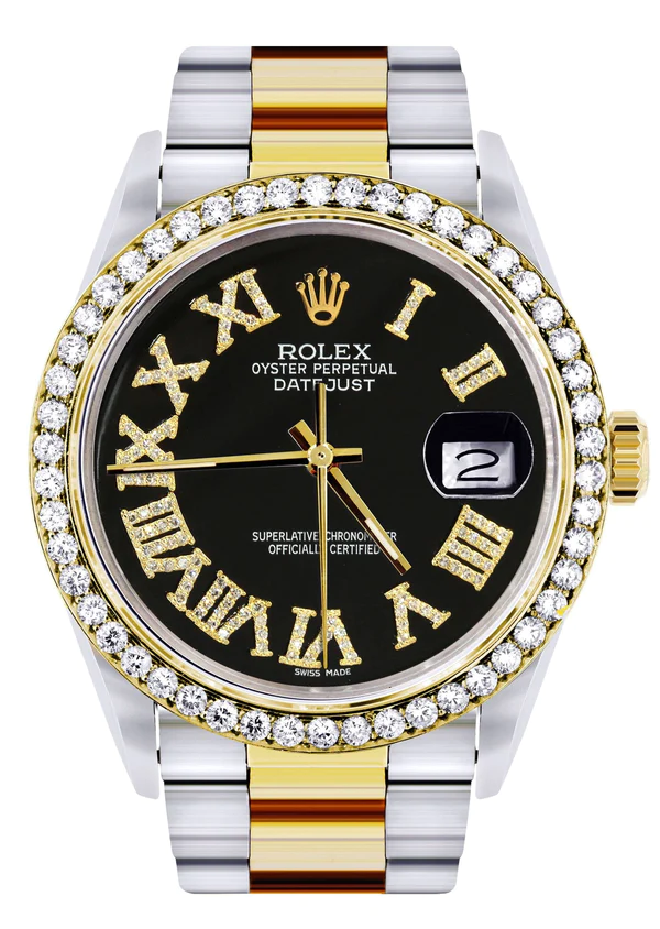 Gold-Steel-Rolex-Datejust-Watch-16233-for-Men-36Mm-Black-Roman-Dial-Oyster-Band-1.webp