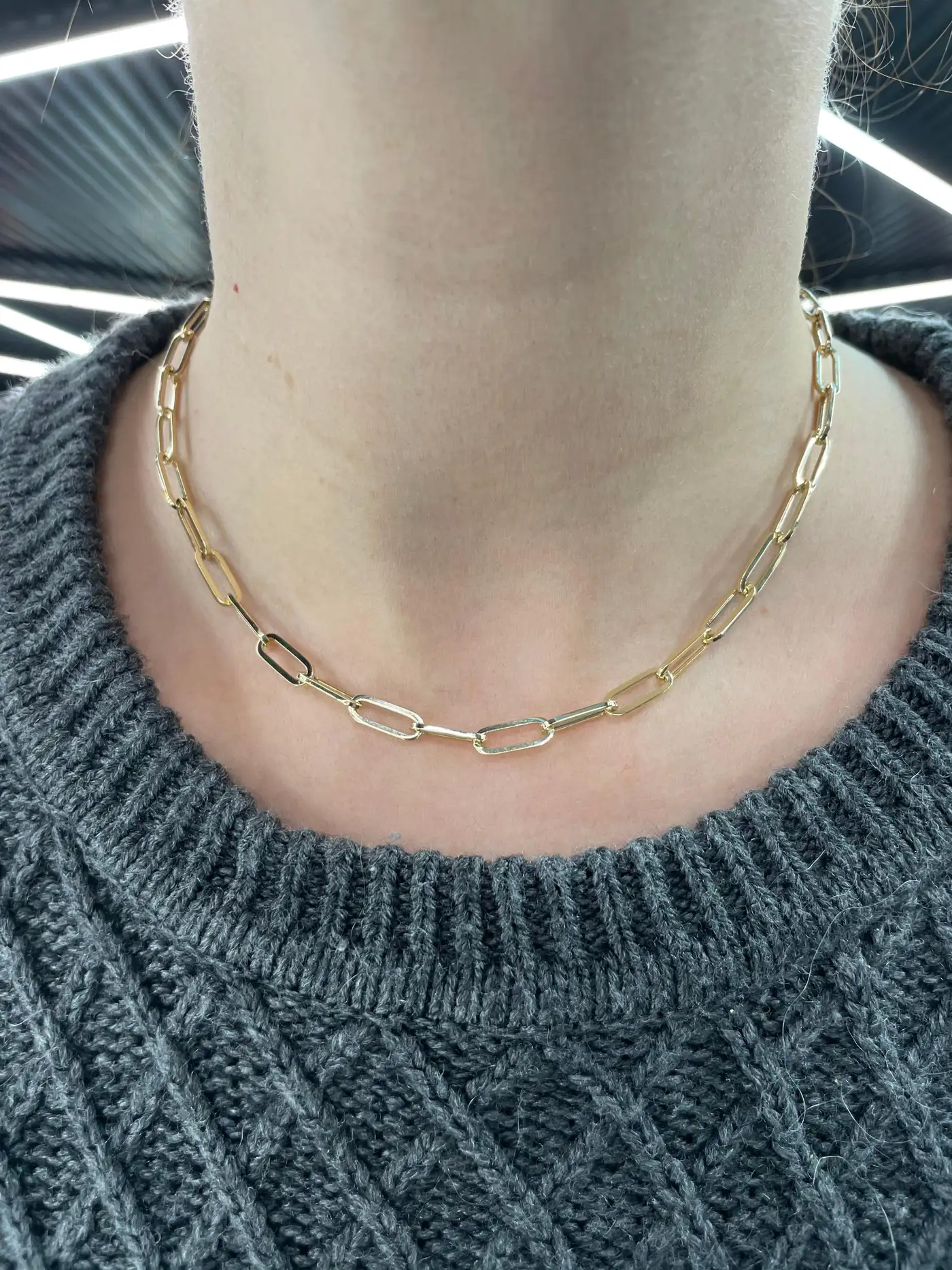 HARBOUR-D.-Paperclip-Link-Chain-Necklace-14-Karat-Yellow-Gold-4.webp