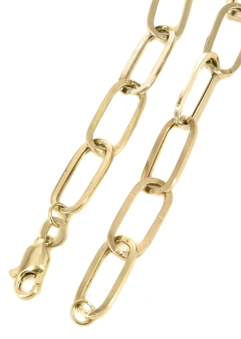 Hollow-Paper-Clip-Yellow-Gold-Bracelet2.webp