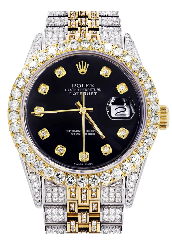 Iced-Out-Rolex-Datejust-36-MM-Two-Tone-10-Carats-of-Diamonds-Black-Diamond-Dial-1.webp
