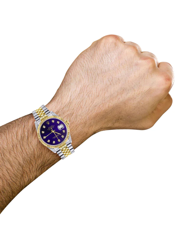 Mens-Rolex-Datejust-Watch-16233-Two-Tone-36Mm-Violet-Dial-Jubilee-Band-3.webp