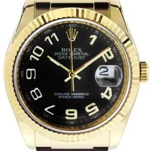 Rolex Datejust | 18K Yellow Gold | 36 Mm
